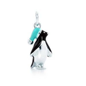 Tiffany & Co. penguin pendant charm new condition